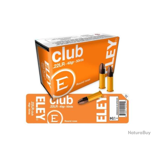 50 Munitions Eley Club Cal.22LR