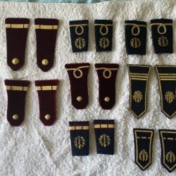 Galons divers grades Officiers