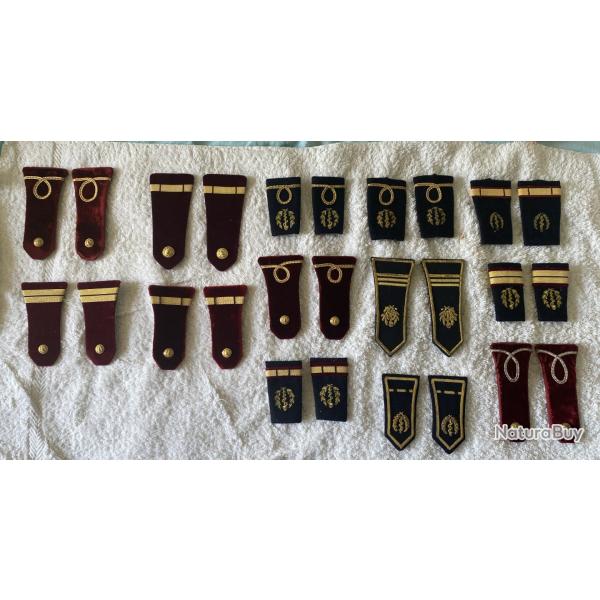 Galons divers grades Officiers
