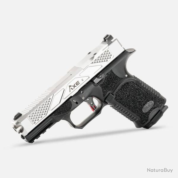 PISTOLET BUL AXE COMPACT HATCHET SILVER 9X19