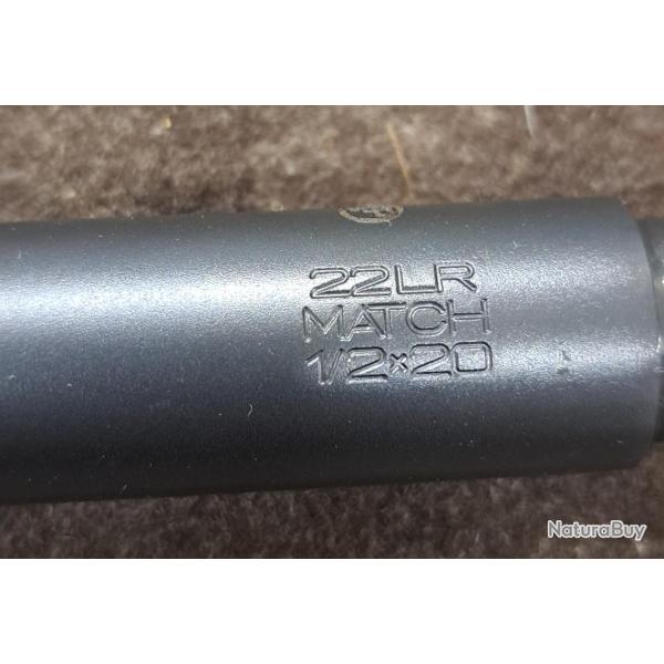 Canon Match 24" cal 22 LR filet� pour CZ 455/457