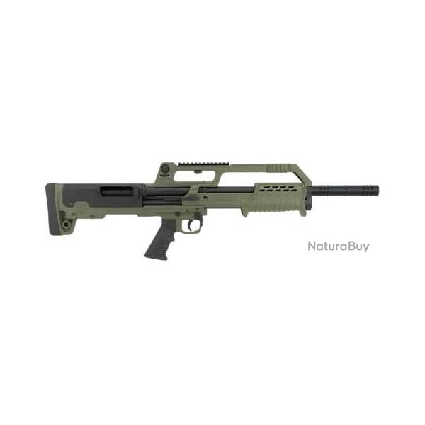 Fusil a pompe bullpup Hatsan escort bulltac 12/76 vert olive
