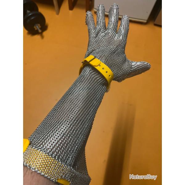 Gants / manchette de protection c�te de maille