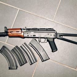 AK74 SLR 105U ARSENAL - CLASSIC ARMY - FULL METAL REAL WOOD