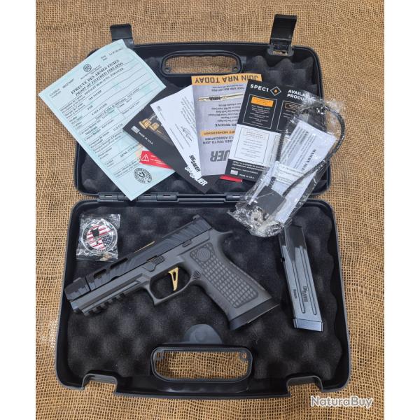 PISTOLET SIG SAUER P320 SPECTRE COMP Cal 9x19mm NEUF DESTOCKAGE