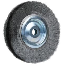 BROSSE CIRCULAIRE MONTURE ACIER DIAM 200 FIL 0.10 AL 10 SP&Eacute;CIALE BRONZAGE