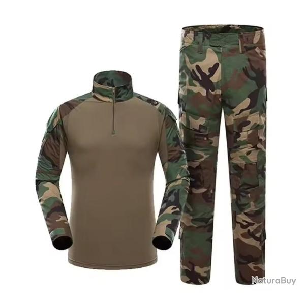 Uniforme tactique, combinaison de Camouflage (Camo For�t Arm�e Fran�aise)