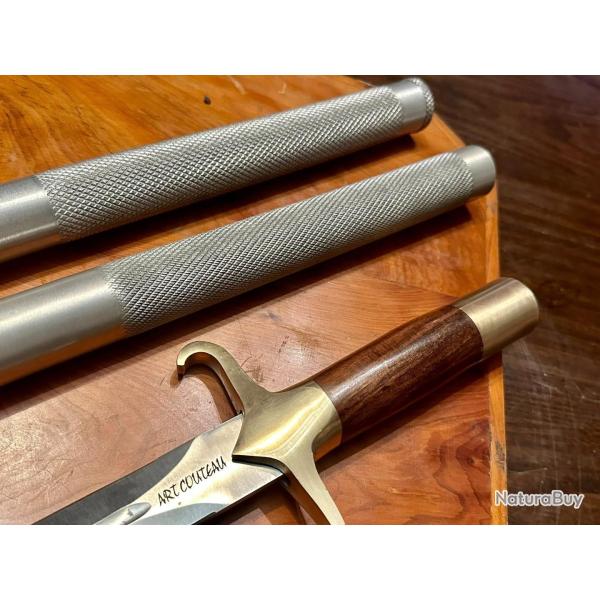 Epieu de chasse ARTCOUTEAU - Qualit� Sup�rieure - Plus Robuste. Mod Palissandre