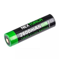 Batterie lithium 18650 2600mAh Nextorch