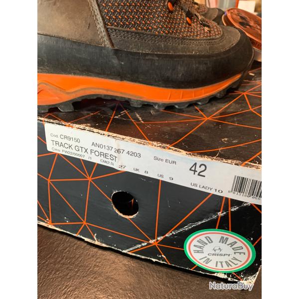 Chaussure  CRISPI TRACK GTX FOREST TAILLE 42