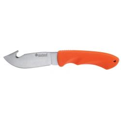 Couteau &agrave; d&eacute;pecer manche gomme orange STEPLAND