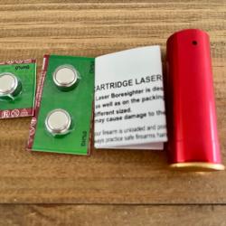 cartouche laser de r&eacute;glage &agrave; point rouge pour le calibre  12