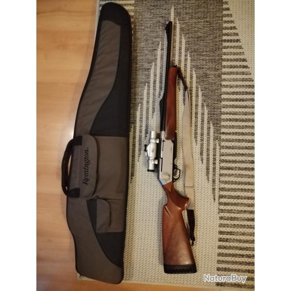 Vend carabine Browning 7x64 long Trac avec point rouge