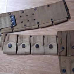 ceinturon US ww1 et ww2 Garands springfield