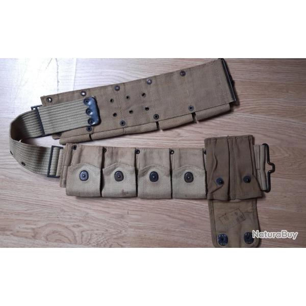 ceinturon US ww1 et ww2 Garands springfield