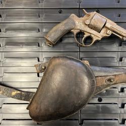 ENCHERES 1� - REVOLVER 1873 MAS + ETUI -  A RESTAURER