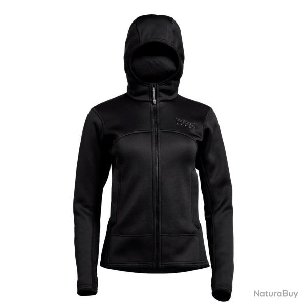 Sweat � capuche Traverse Sitka pour femme Noir L