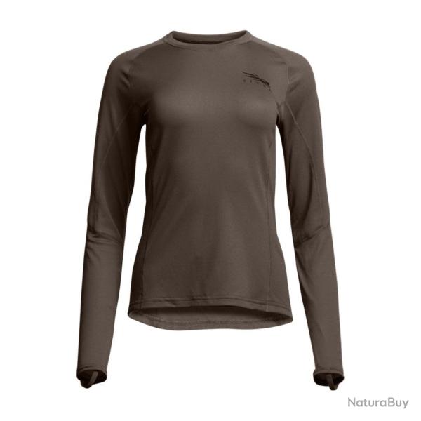 T-shirt � manches longues pour femme Sitka Crew - Hawk S