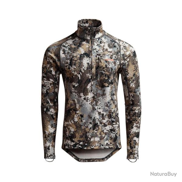 T-shirt zipp� Sitka Heavyweight Zip-T Optifade Elevated II L