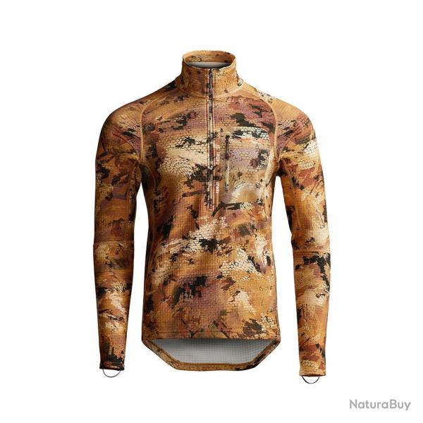 Pull de Chasse Sitka Grinder Zip-T Optifade Marsh XXL
