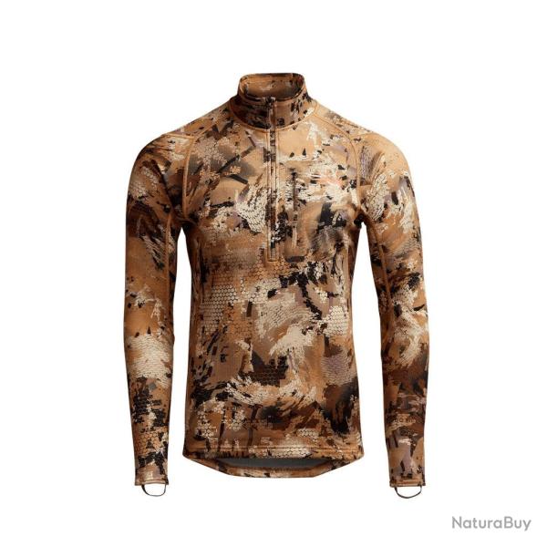 Sous-pull thermique Sitka CORE Midweight Zip-T Optifade Marsh XXL