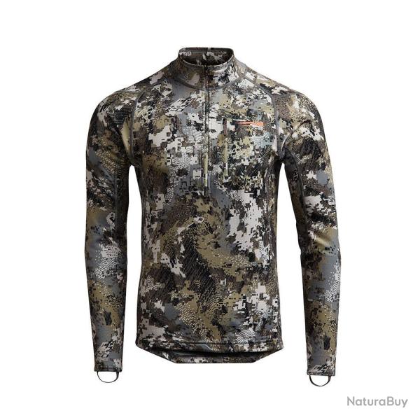 Sous-pull thermique Sitka CORE Midweight Zip-T Optifade Elevated II XXL