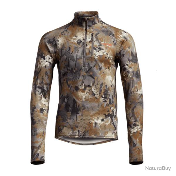 Sweat Sitka Core Merino 330 Half-Zip Optifade Timber XL