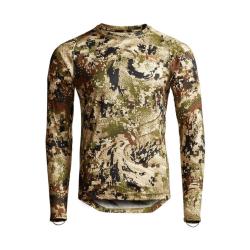Sous-pull thermique Sitka Core Merino 120 LS Crew Optifade Subalpine L
