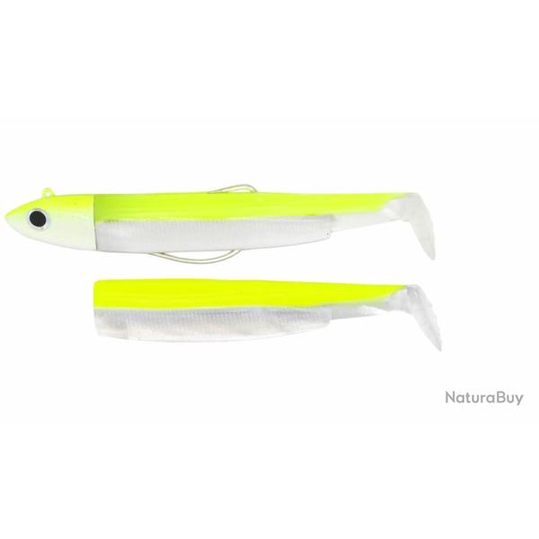 Combo Fiiish Black Minnow 90 Offshore Jaune Fluo