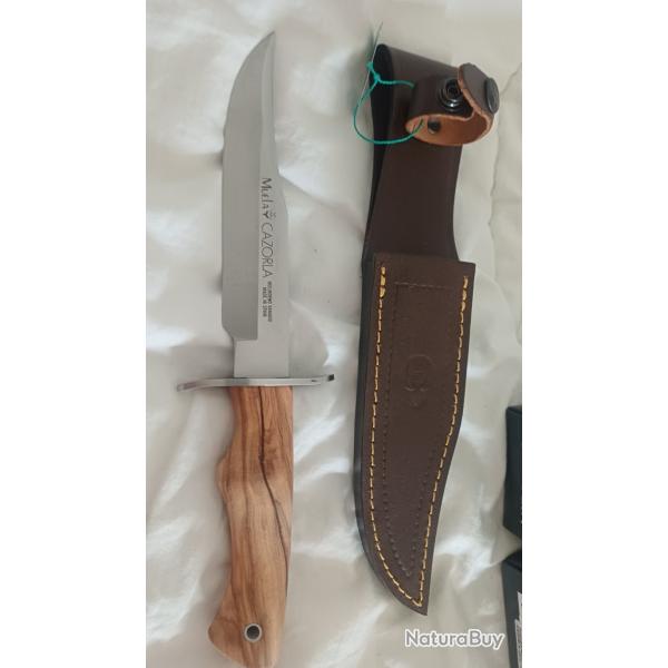 Couteau Muela Cazorla Olivier neuf