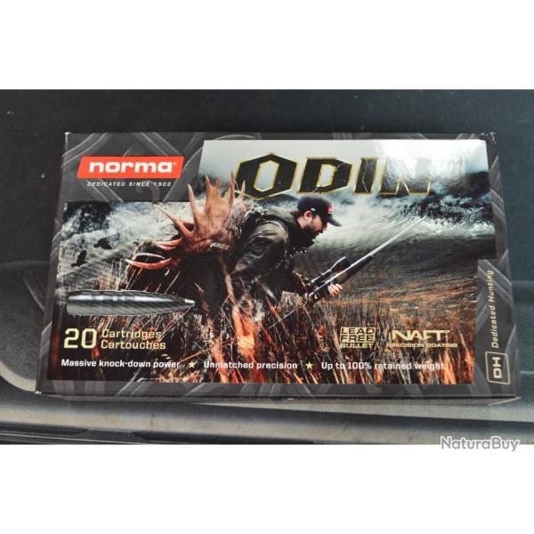 1 BOITE DE 20 MUNITIONS NORMA CALIBRE 300 WM ODIN 11.7G/180GR NEUVE