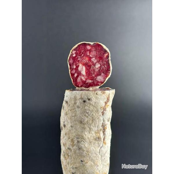 Saucisson de chevreuil sauvage 100 % fran�ais 180g
