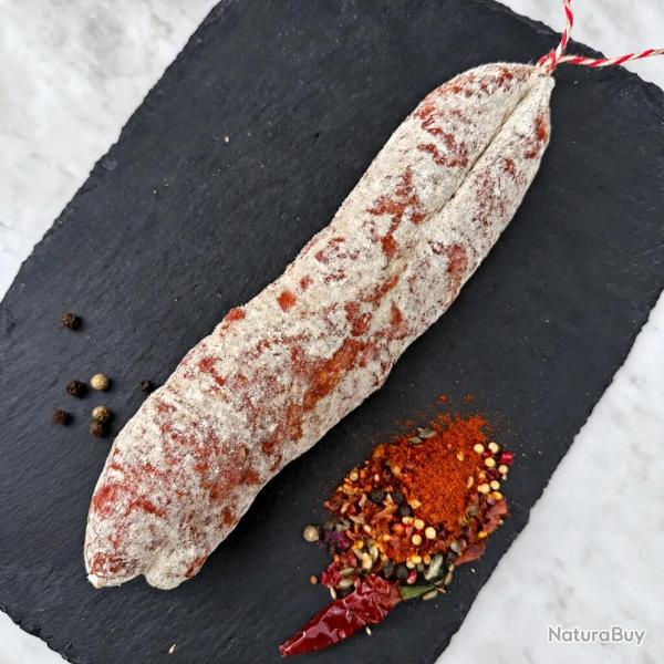 Chorizo de porc noir de Bigorre A.O.P 250g