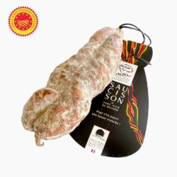 Saucisson de porc noir de Bigorre A.O.P 250g
