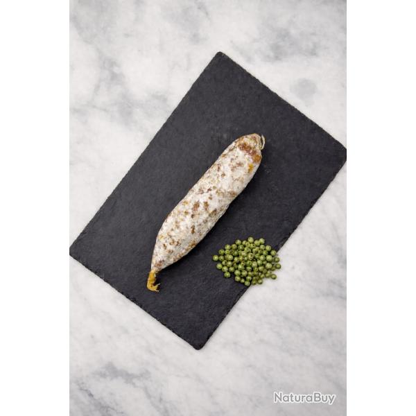 Saucisson au poivre vert 220g