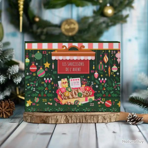 Calendrier de l'avent saucissons 2026 pr�-commande 1 calendrier