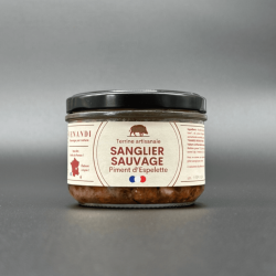 Terrine de Sanglier Sauvage au piment d'espelette 100g
