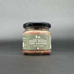 Rillette de Boeuf Wagyu et cerf 100% fran&ccedil;ais 90g