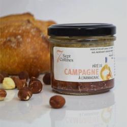 P&acirc;t&eacute; de campagne &agrave; l'Armagnac 100g