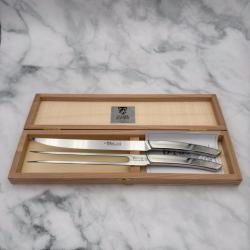 Coffret service &agrave; d&eacute;couper Thiers&reg; Nacrine noir