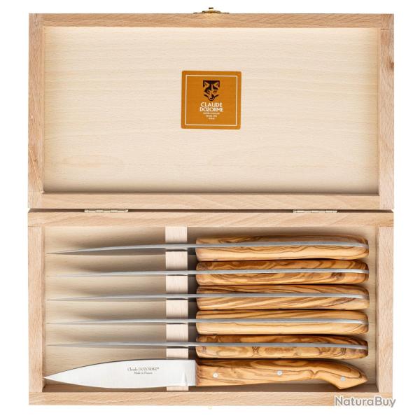 Coffret Capucins 4 couteaux Noir