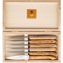 Coffret Capucins 4 couteaux Olivier