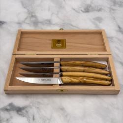 Coffret Thiers classique 4 couteaux Gen&eacute;vrier
