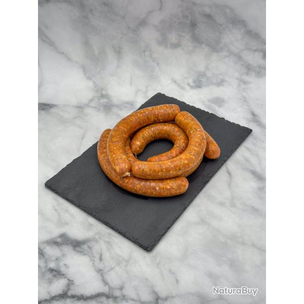 Saucisses Indiennes Porc &amp; Veau Label Rouge 4x125g