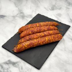 Saucisse &agrave; cuire fum&eacute;e Capelin Artisanale 4x175g