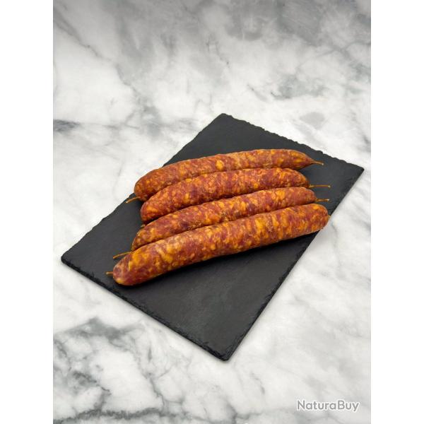 Saucisse � cuire fum�e Capelin Artisanale 4x175g