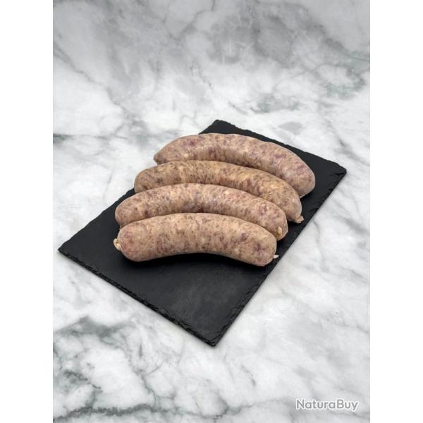 Saucisse � cuire Capelin Artisanale 4x150g