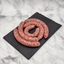 Saucisse &agrave; rotir Capelin & Veau Label Rouge 4x125g