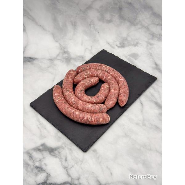 Saucisse � rotir Capelin & Veau Label Rouge 4x125g