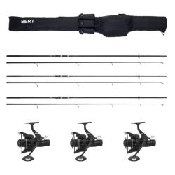 PACK SRT 3X CARP 10' 3LBS + HRS 4000 + FOURREAU